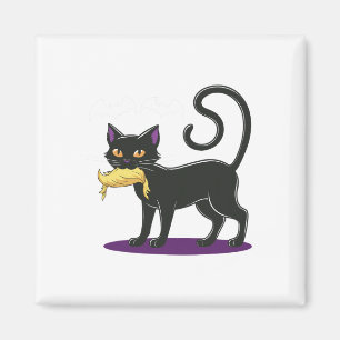 Funny Cat Halloween Voting Election 2024 Usa 1 Magnet