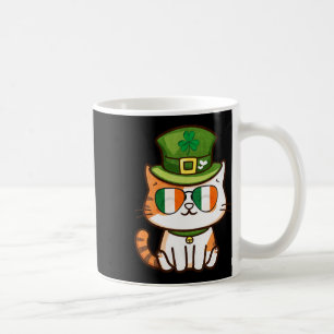 Funny Cat Happy St Patricks Day Coffee Mug