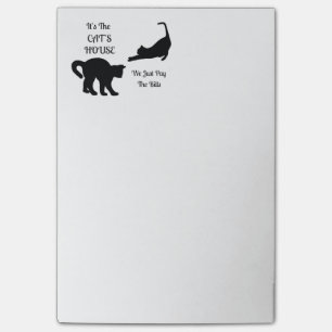 Funny Cat House Post-It-Notes Post-it Notes
