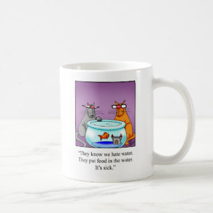 Funny Cat Humour Mug Gift