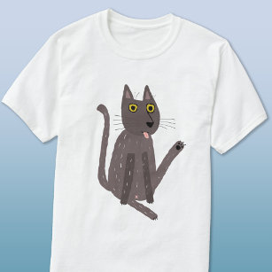 Funny Cat Humour T-Shirt