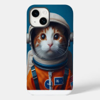 Funny Cat in Astronaut Gear - Space Adventure Desi