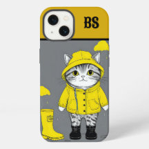 Funny Cat in Rain Boots – cat Humour