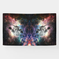 Funny cat in space