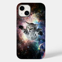 Funny cat in space