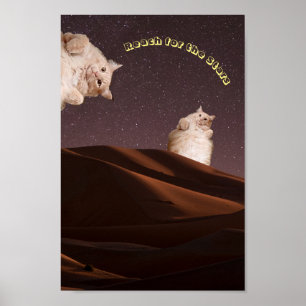 Funny Cat Inspiration Poster