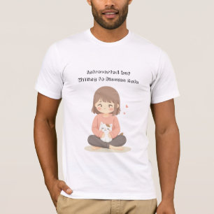 Funny Cat Introvert Shirt – Editable Text for Cat 
