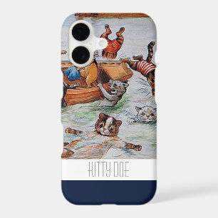 Funny Cat iPhone7 Case - Louis Wain's Boating Cats