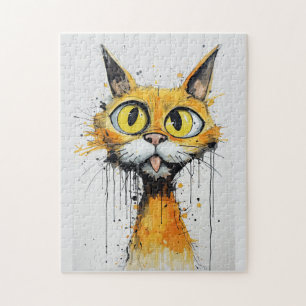 Funny Cat Jigsaw Puzzle
