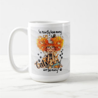 Funny Cat Lady Coffee Mug – Sassy Cat Mum Gift