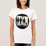 Funny Cat Lady T-Shirt<br><div class="desc">Another funny cat lady design this time in a circle so better on badges etc.</div>