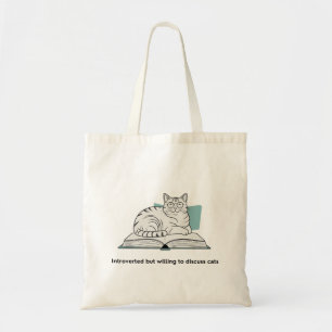 Funny Cat Lover Gift   Tote Bag
