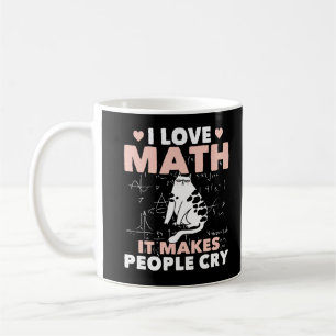Funny Cat Lover Mathematics Humour Maths Nerd Coffee Mug