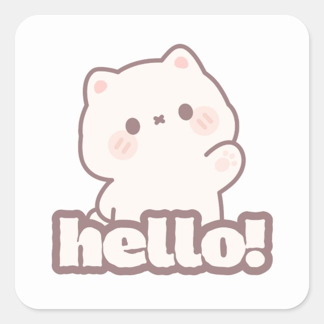 Funny Cat Lover Sticker | cat dad (Front)