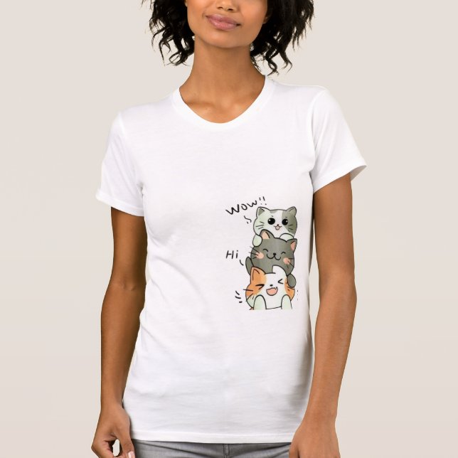 Funny Cat Lover T-Shirt (Front)