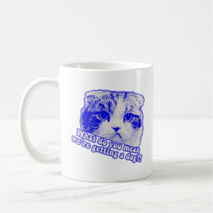 Funny cat meme for cat lovers and cat owners coffee mug