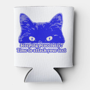 Funny cat meme for kitten owners and lovers can cooler