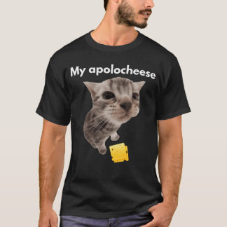 Funny Cat Meme My apolocheese vintage T-Shirt