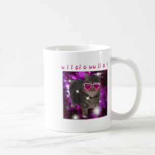 Funny Cat Meme Valentine's Day Cute Cat Lover Men Coffee Mug