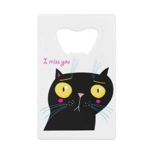 Funny cat miss you