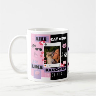 Funny Cat MOM CAT DAD CAT GIFT MUG FOR CAT LOVERS