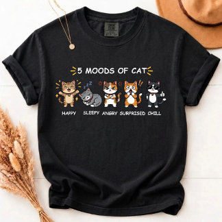Funny Cat Mood Gift Shirt