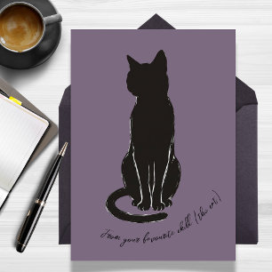 Funny Cat Mother's Day From Your Favourite Child Card