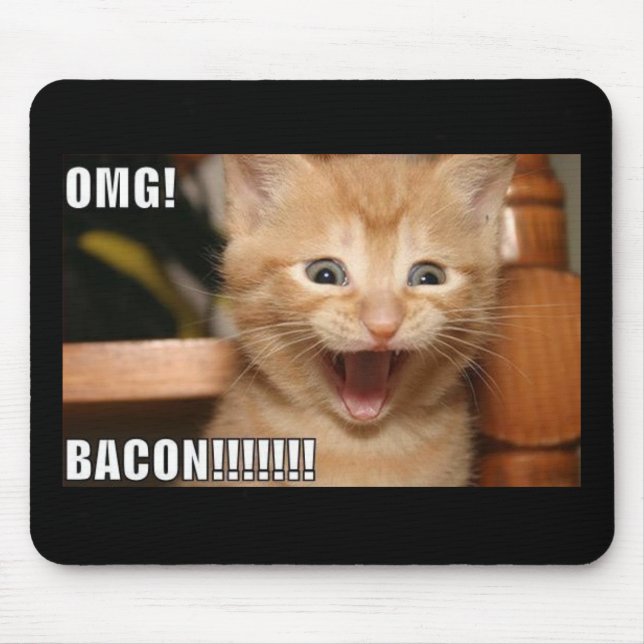 funny cat mouse pad (Front)