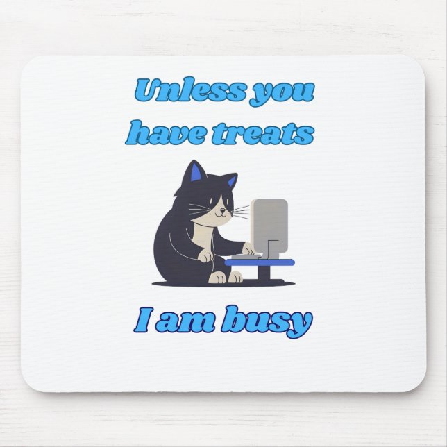 Funny cat mousepad (Front)