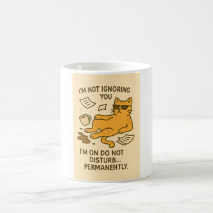 Funny cat mug
