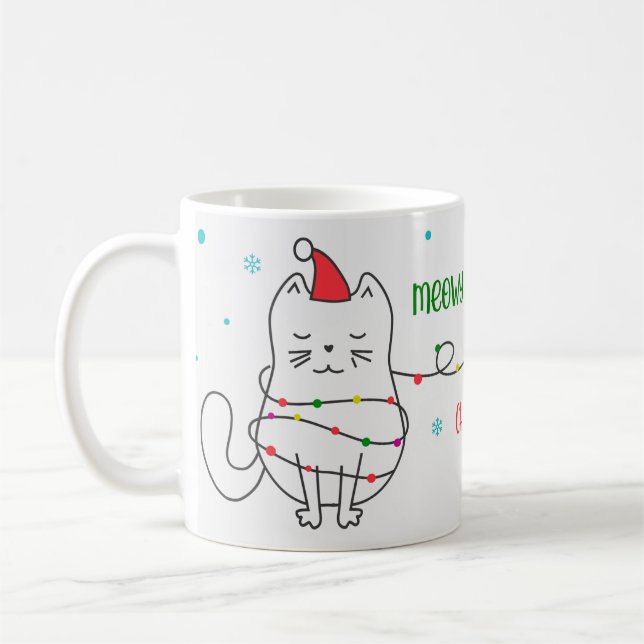 Funny Cat Mug (Left)