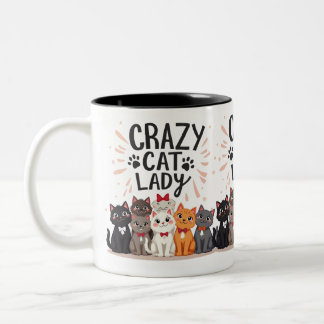 Funny Cat Mug Wrap Cat Lovers gift Mug cut cats