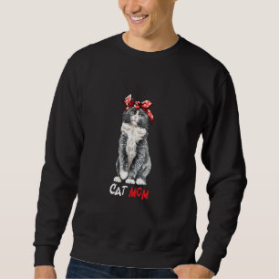Funny Cat Mum Sweatshirt