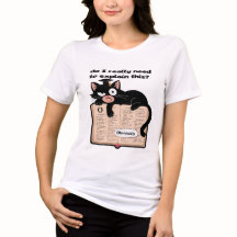 Funny Cat on Book with Sarcastic Quote