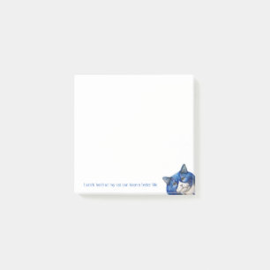 Funny Cat Personalized Stationery Post-it Notes