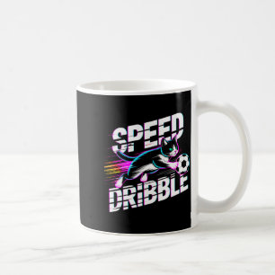 Funny Cat Playing Soccer Gift For Kids Teens T Shi Coffee Mug