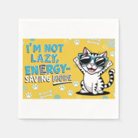 Funny Cat Poster, Cartoon cat wearing sunglasses