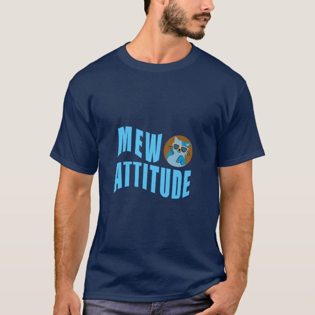 funny cat quote T-Shirt (Front)