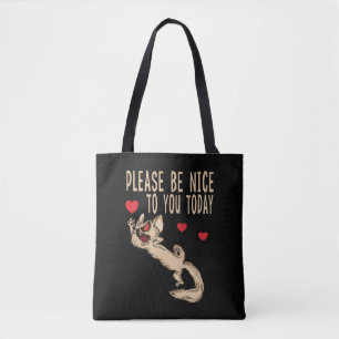 Funny Cat Quote Tomcat nice Design Tote Bag