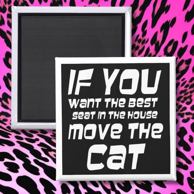 Funny cat quotes novelty magnets humor gag gifts (Creator Uploaded)