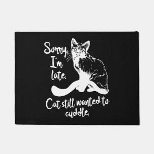 Funny cat sayings cat quotes doormat