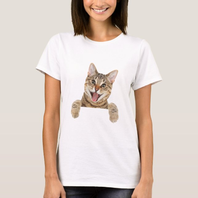 Funny cat T-Shirt (Front)