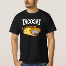 Funny Cat T-Shirt - Mexican TACO CAT