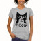 Funny Cat t-shirts, Panda Kitty, MEOW