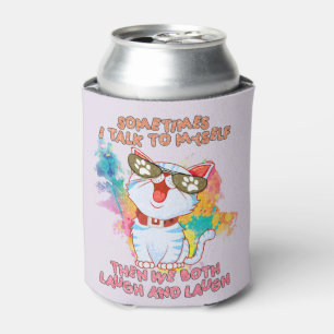 Funny Cat Talking to Itself –Cute and Humourous Ca Can Cooler