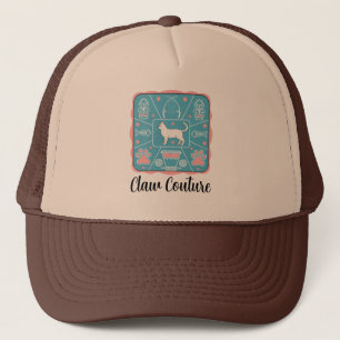 funny cat trucker hat