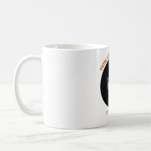 Funny Cat Watching Total Solar Eclipse 2024 Coffee Mug