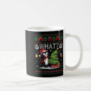 Funny Cat What Black Cat Christmas Tree Ugly Xmas  Coffee Mug