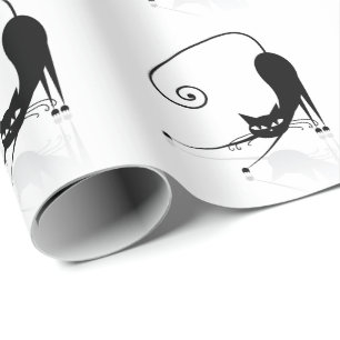 Funny Cat Wrapping Paper