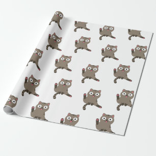 Funny Cat Wrapping Paper